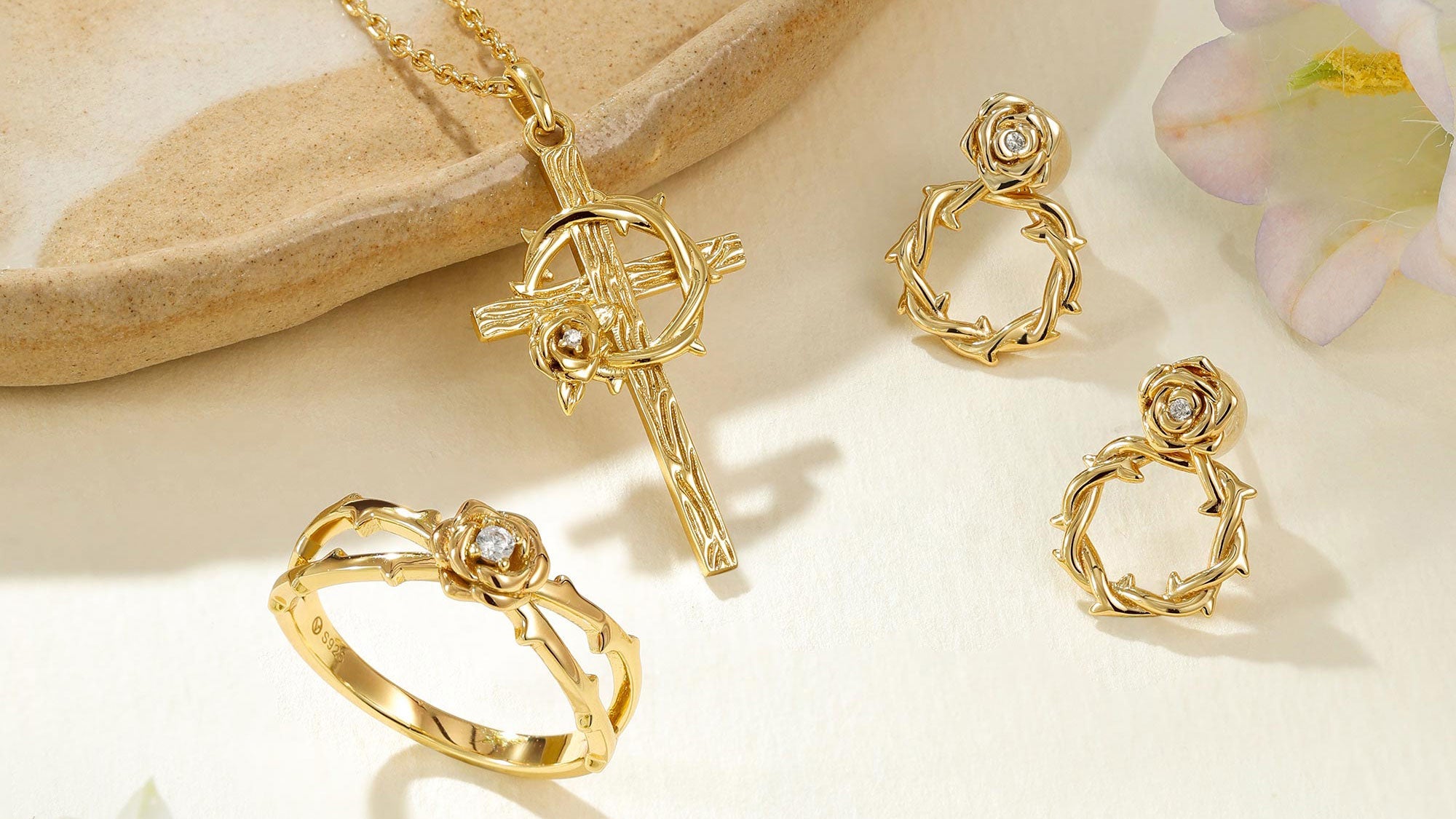 Bridal Wedding Jewelry Gifts with Faith & Love