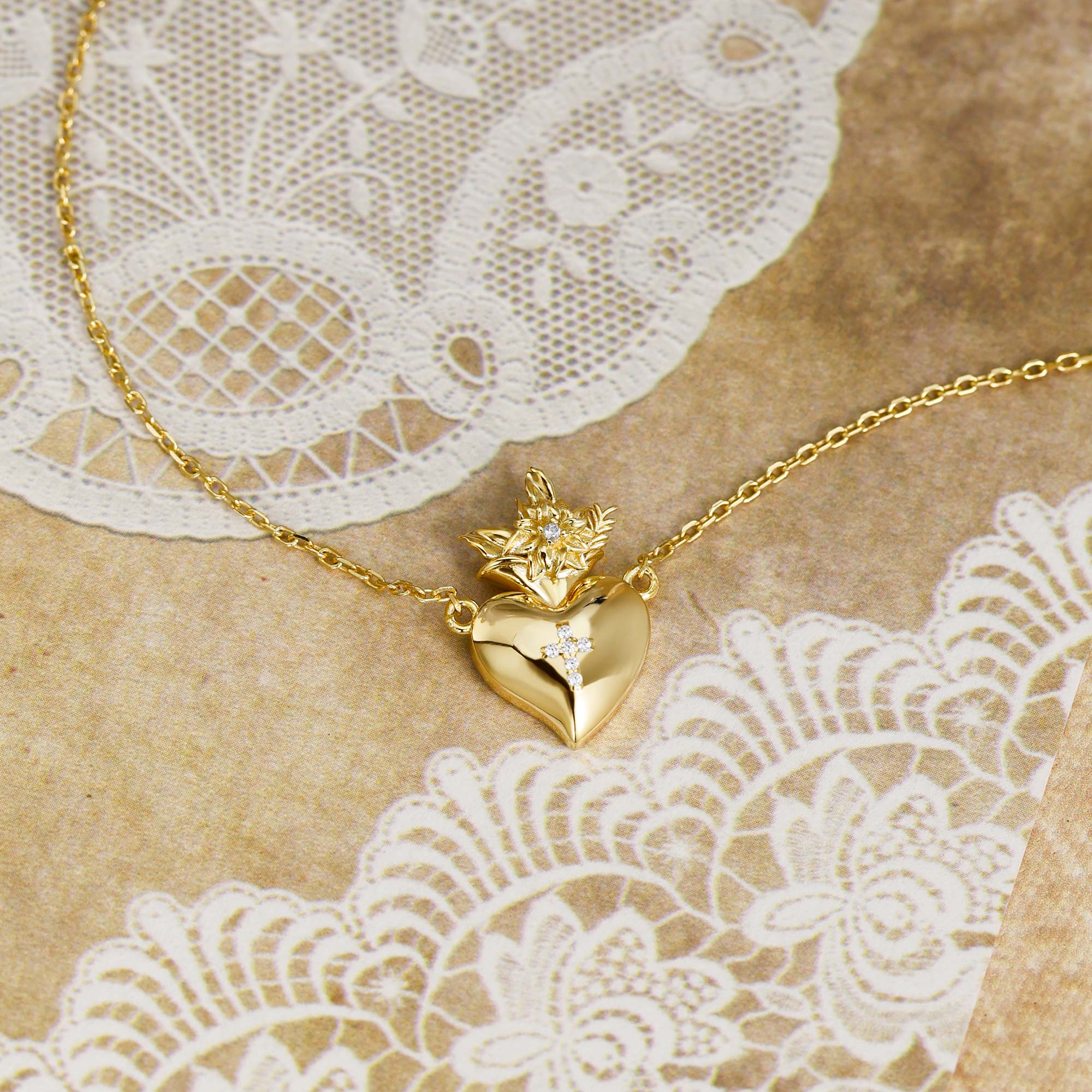 Born of Love Blooming Birth Flower Necklace