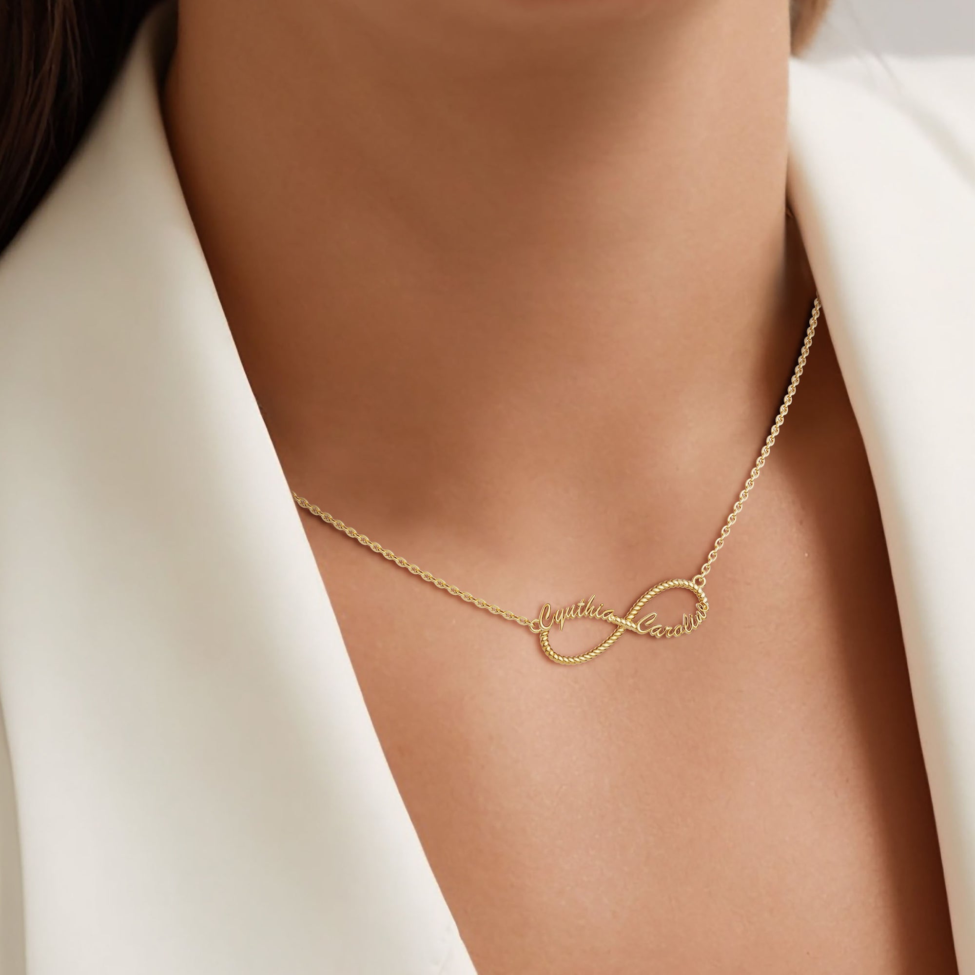 Infinity Personalized Name Necklace - vanimy