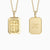 It Is Well With My Soul Cross Engraved Necklace - Men - vanimy