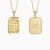 It Is Well With My Soul Cross Engraved Necklace - vanimy