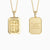 All Things Work Together For Good Cross Engraved Necklace - vanimy
