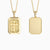Customized Cross Engraved Scapular Necklace - vanimy