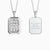 All Things Work Together For Good Cross Engraved Necklace - vanimy