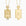 Love Like Jesus Cross Engraved Necklace - vanimy