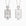Love Like Jesus Cross Engraved Necklace - vanimy