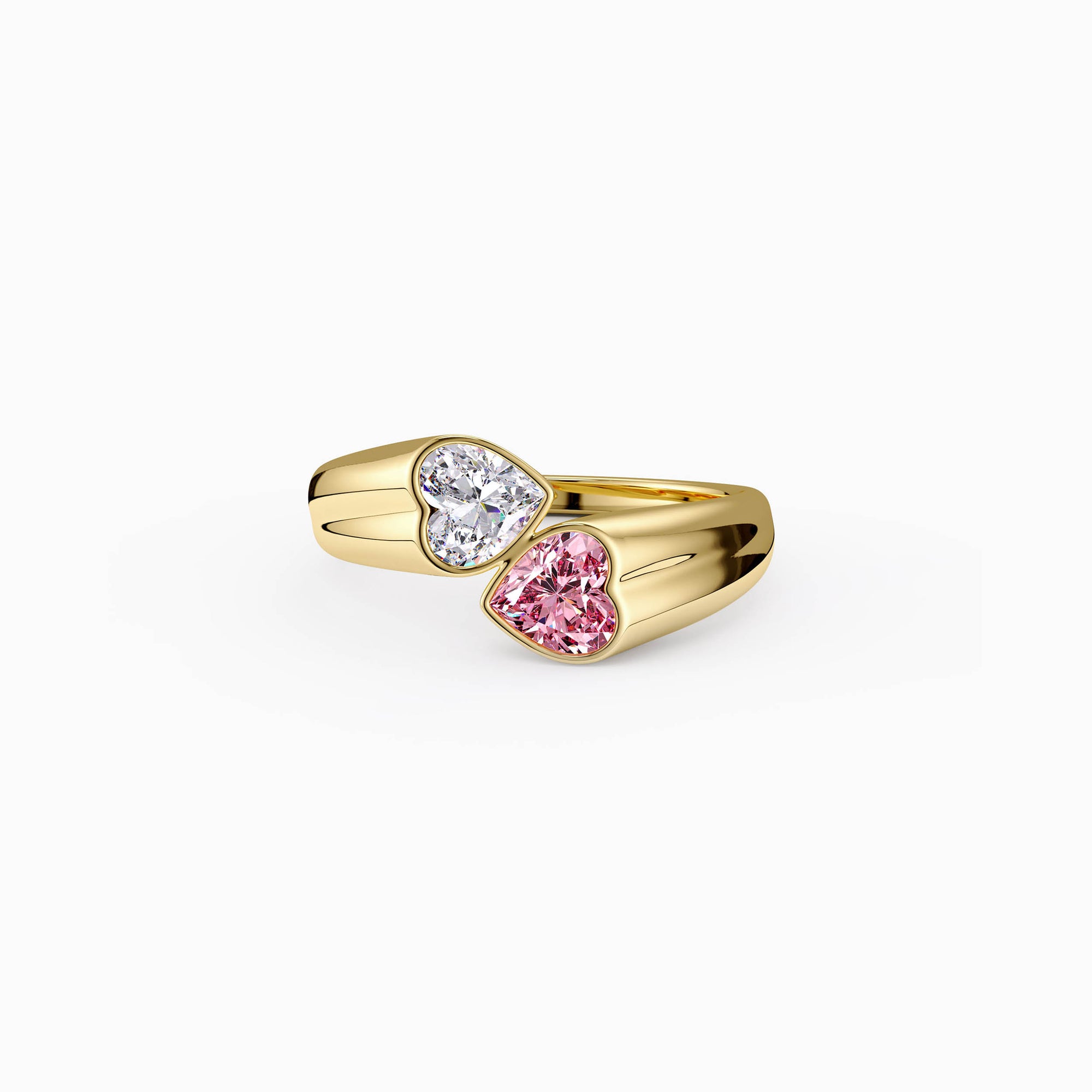 'Hearts As One' Toi Et Moi Promise Ring - vanimy
