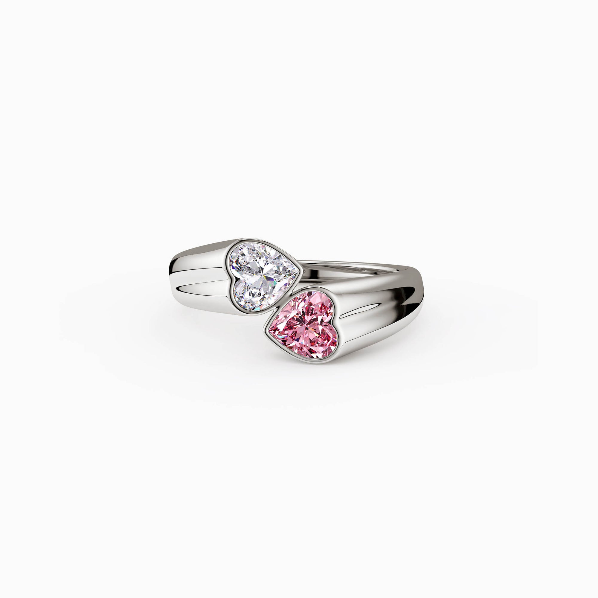 'Hearts As One' Toi Et Moi Promise Ring - vanimy