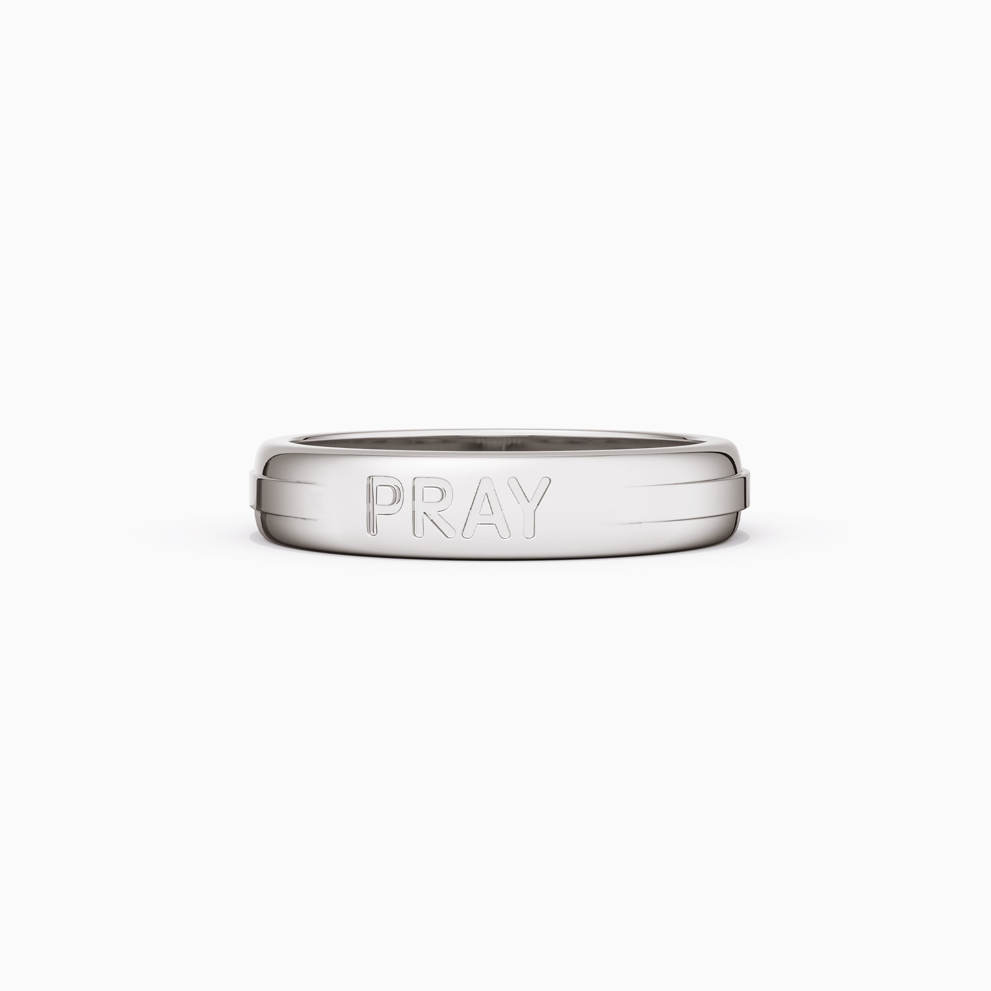 Cross Pray Bands Ring - vanimy