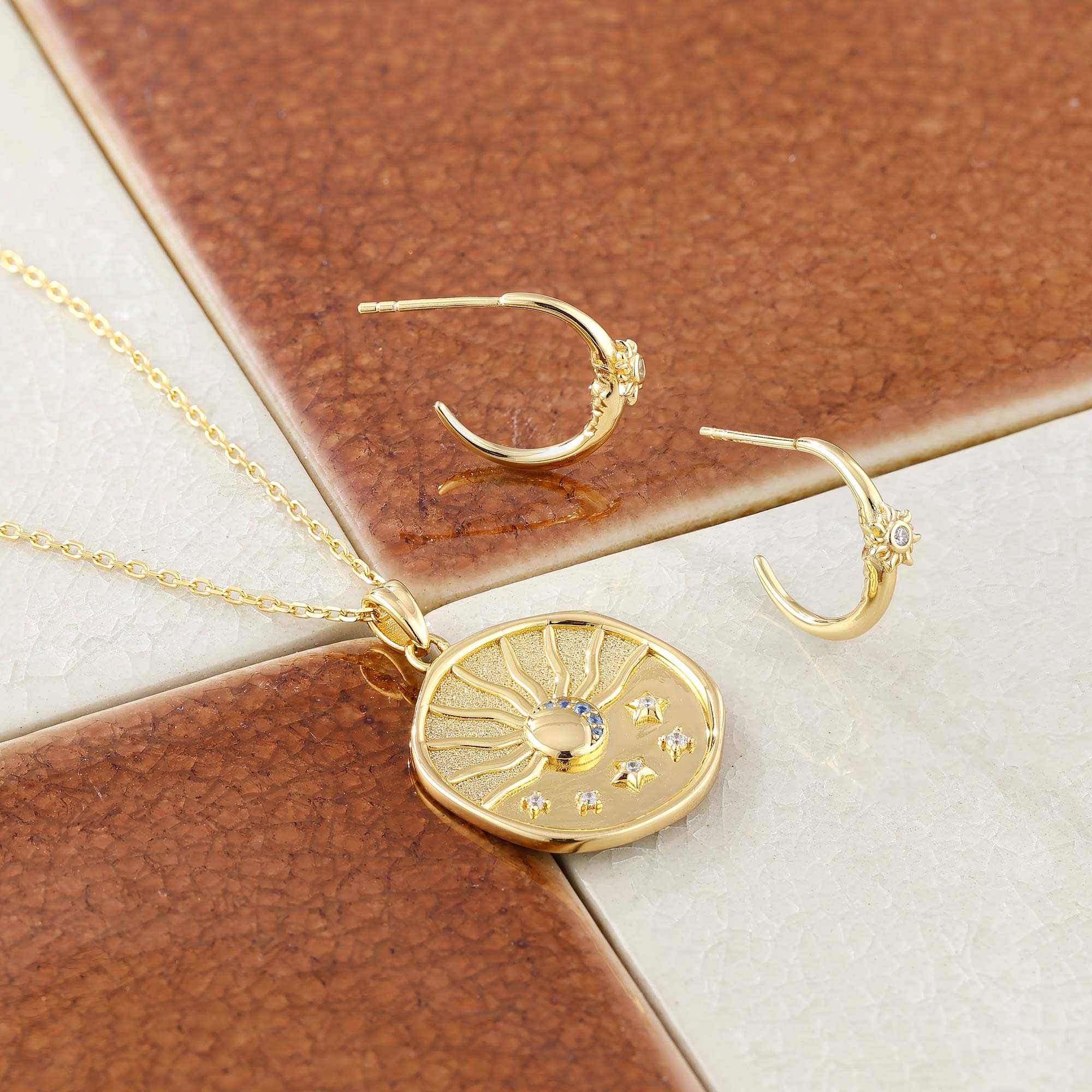 Promised Land Celestial Harmony Pendant Necklace