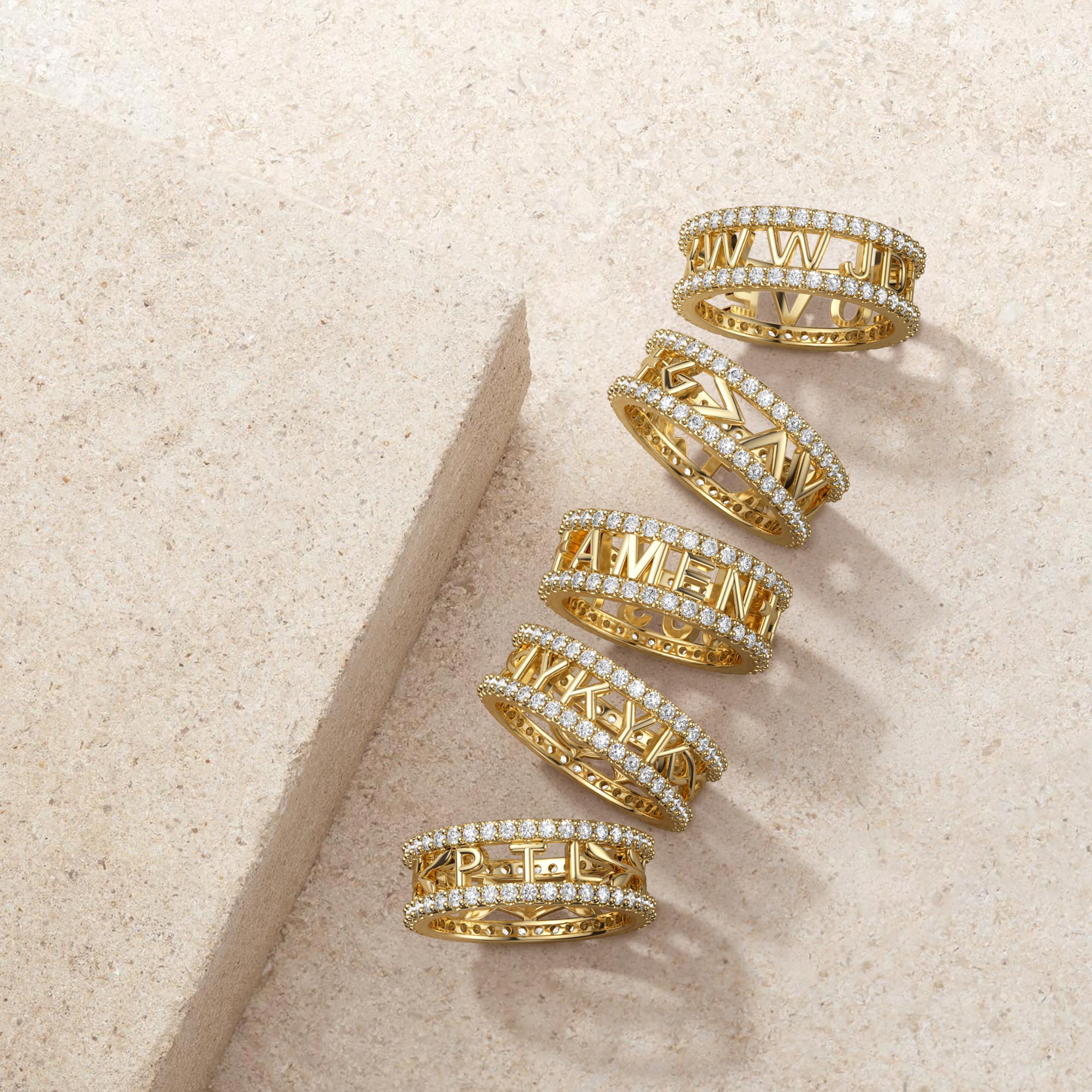 Bibel Akronym WWJD Kreuz Ichthys Statement Ring