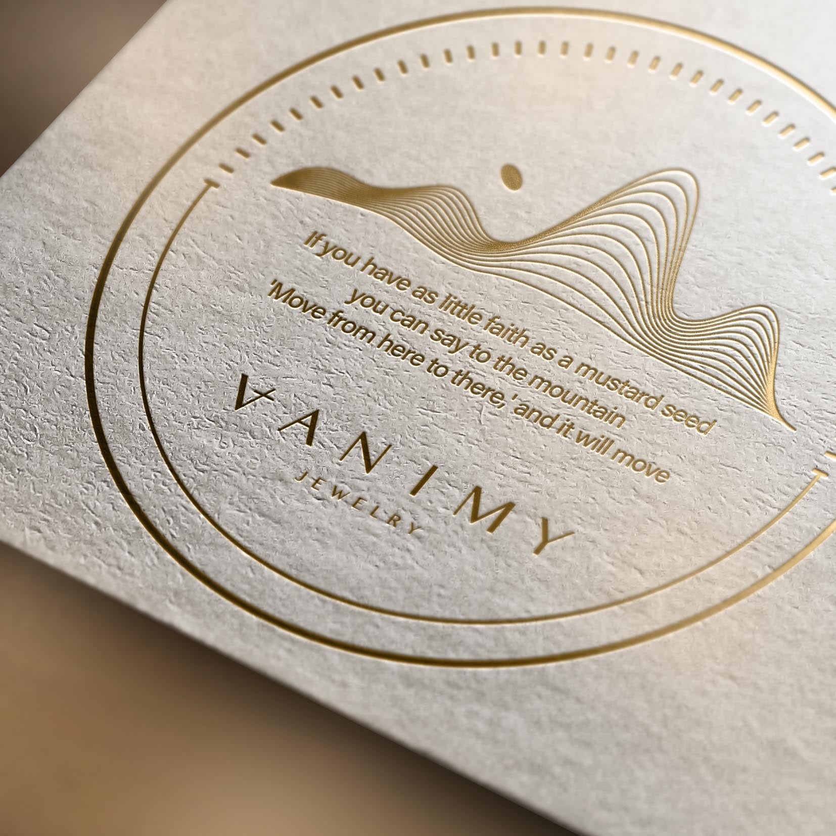 Mustard Seed Move Mountain Faith Statement Ring - vanimy