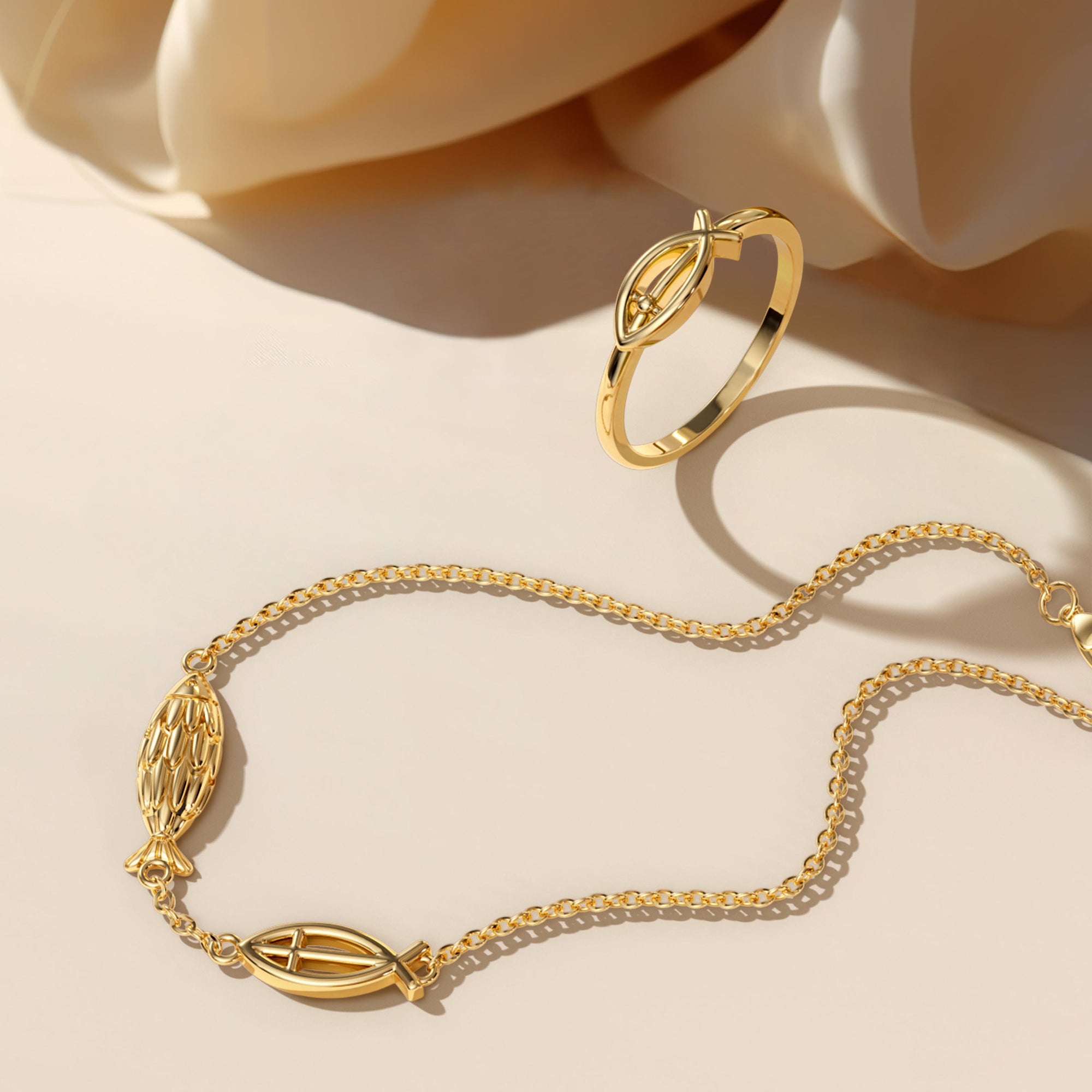 Jesus Fish Bracelet - vanimy
