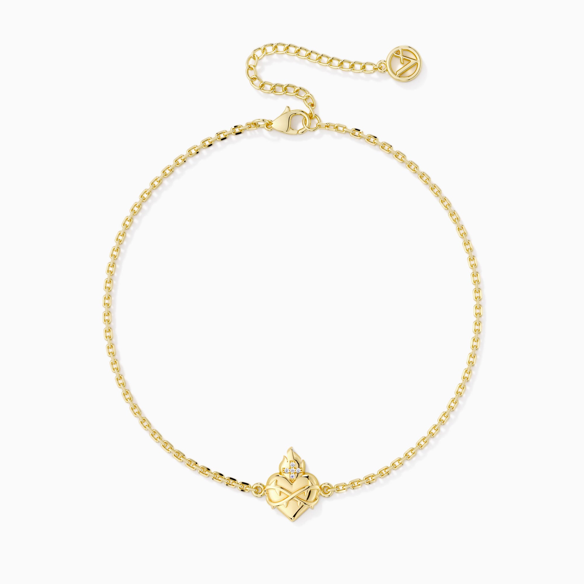 Herz-Jesu-Flammen-Armband
