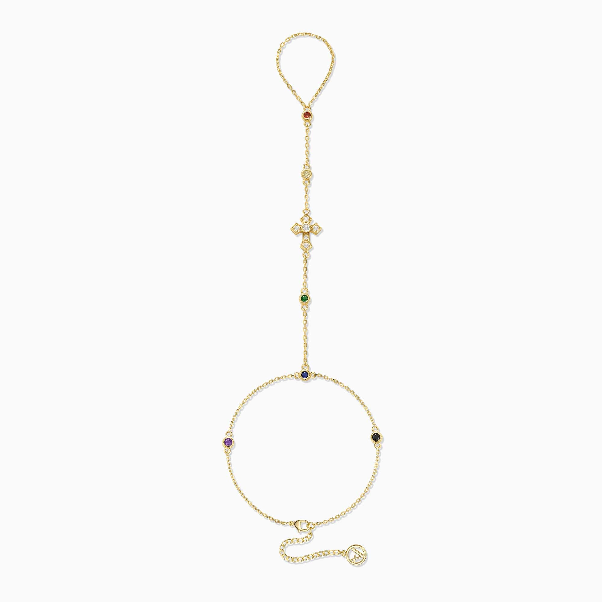 Radiance Cross Hand Chain