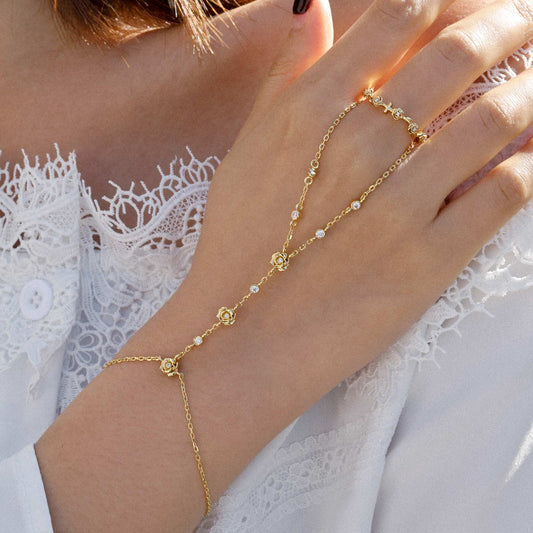 Rose Whisper Hand Chain