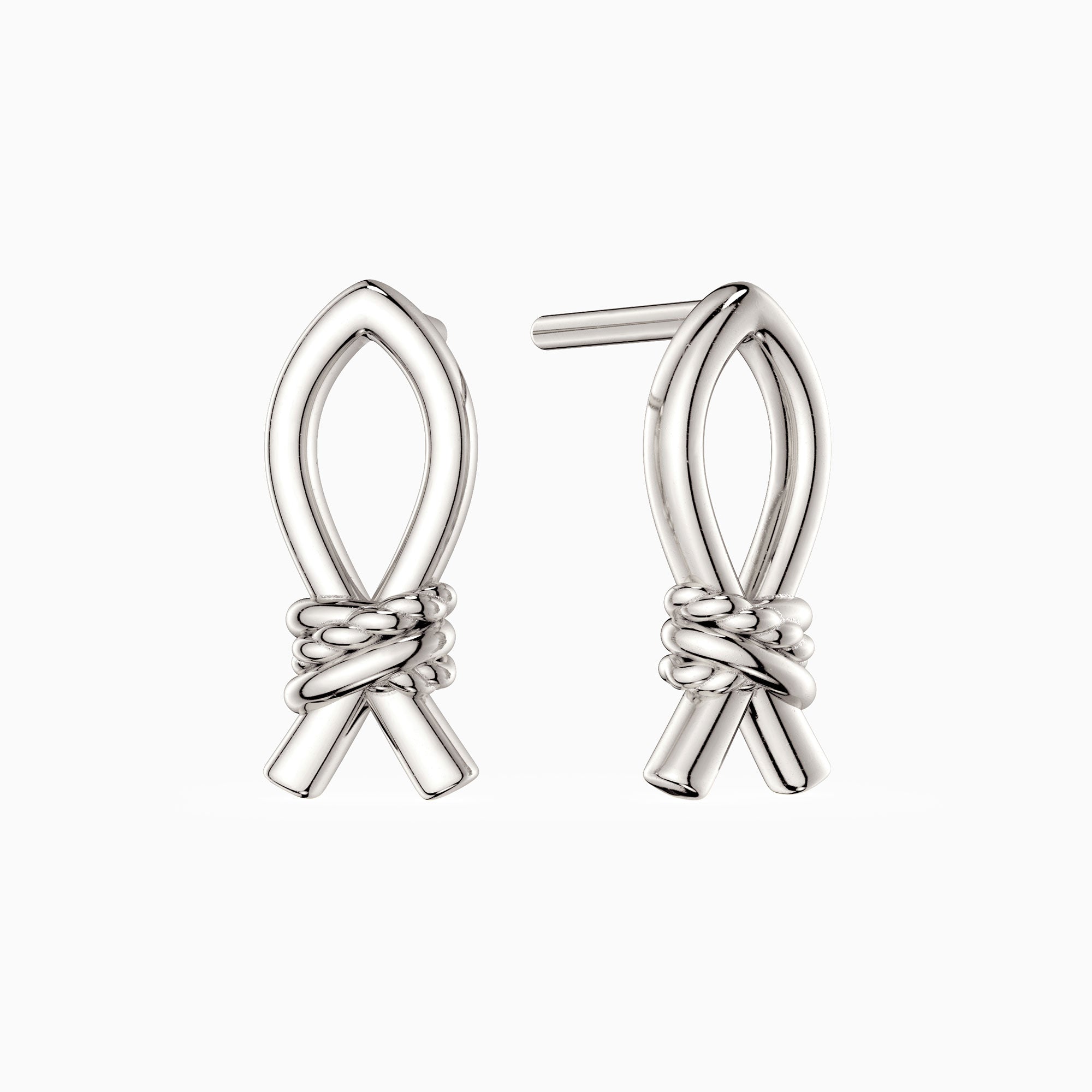 Ichthys-Knoten-Ohrstecker