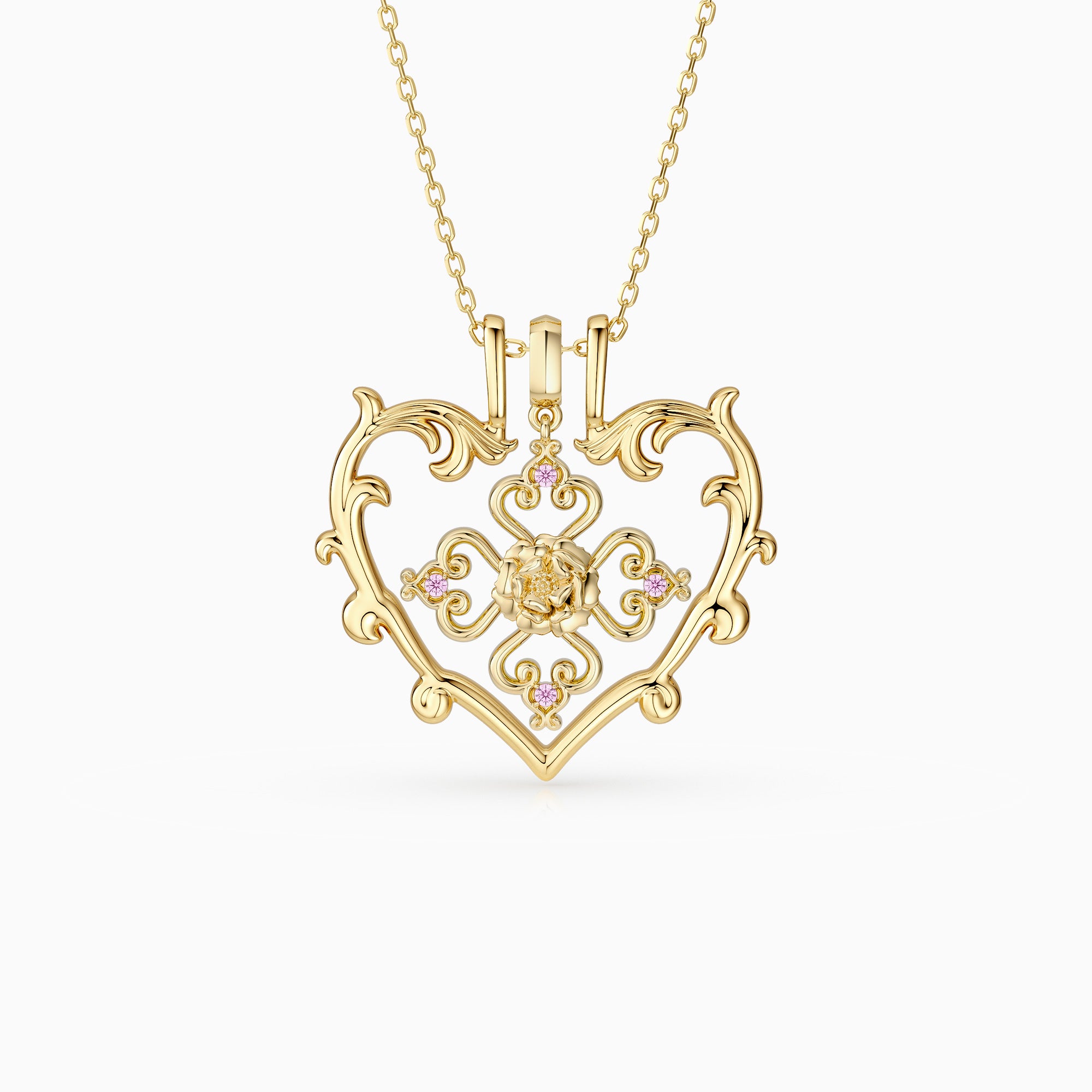Sacred Bloom Marigold Love Birth Flower Necklace Set