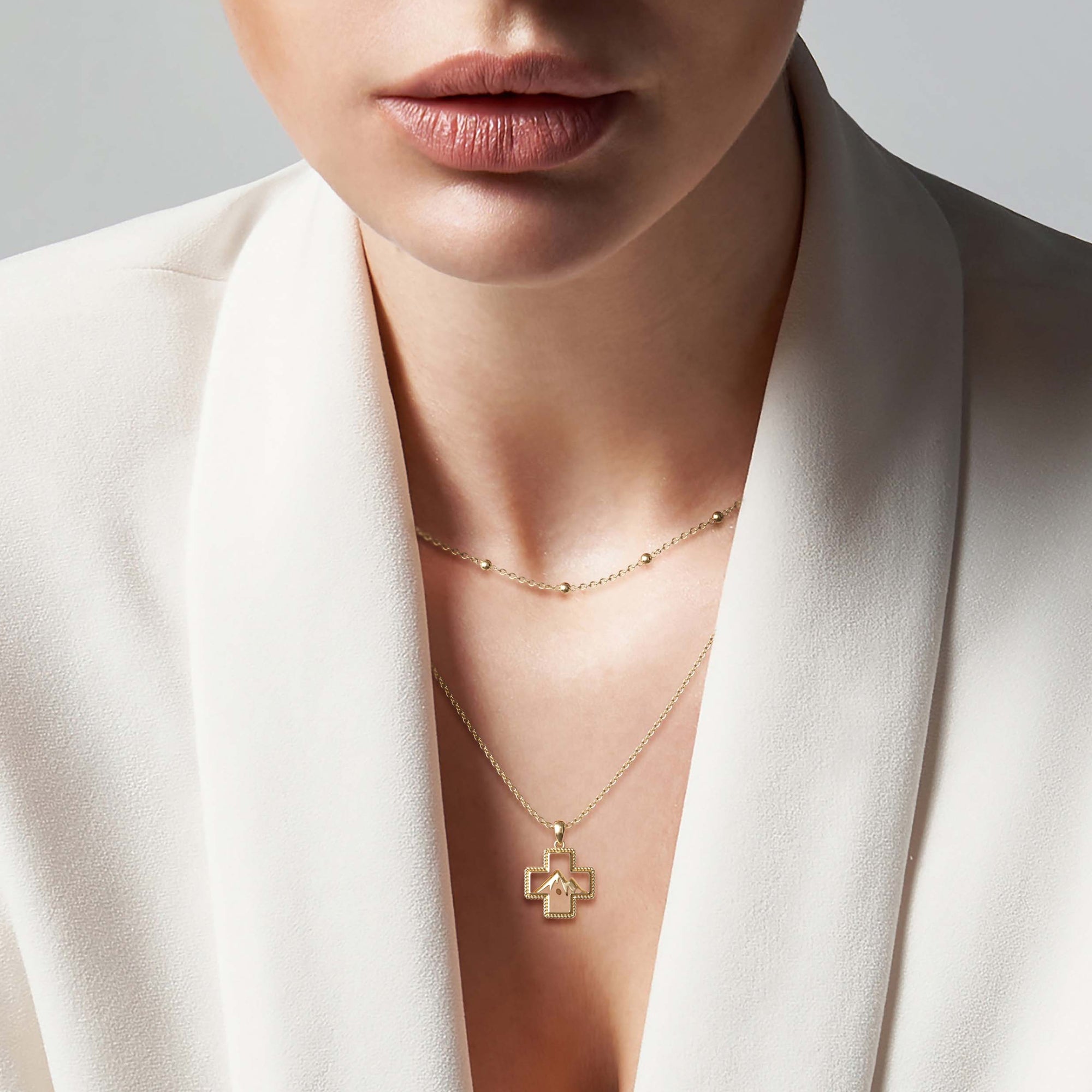 Mustard Seed Mountain Necklace - vanimy