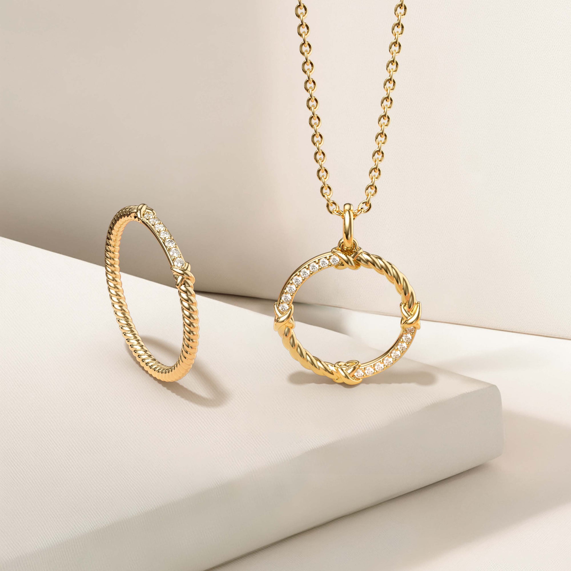 Rope Circle Ring - vanimy