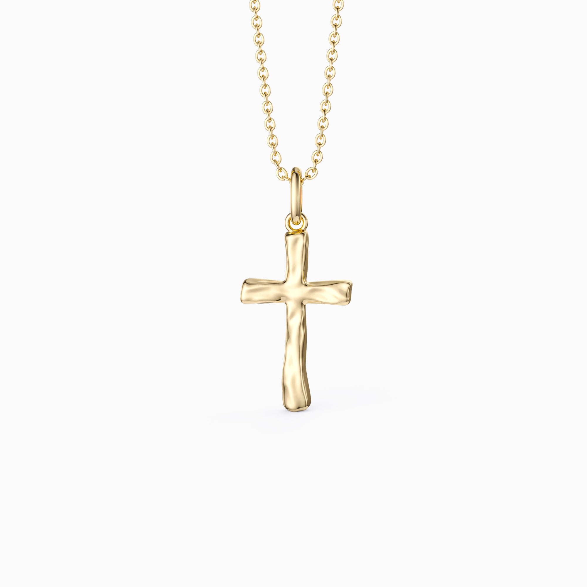 Liquid Cross Necklace - vanimy