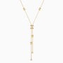 Delicate Cord Y Necklace - vanimy
