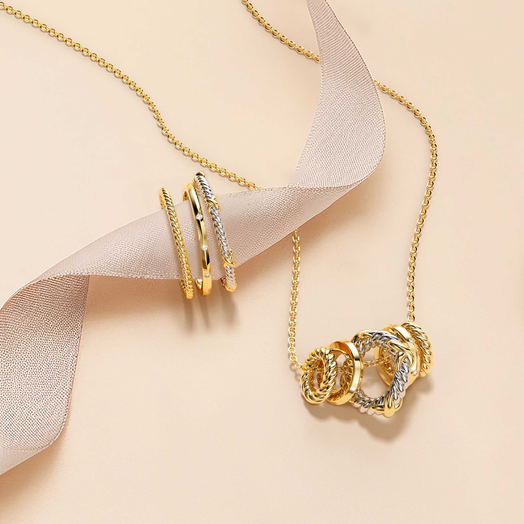 Three-Loop Stackable Ring Set - vanimy