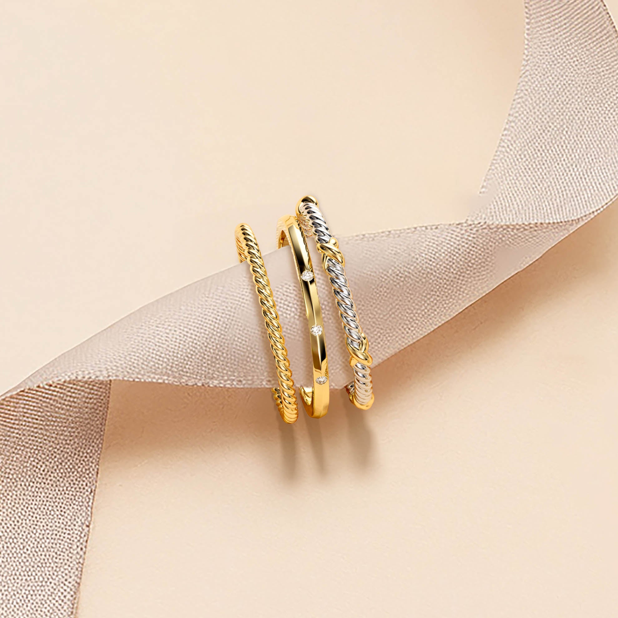 Three-Loop Stackable Ring Set - vanimy