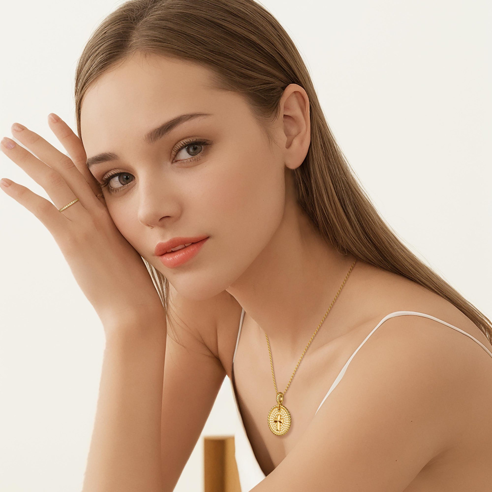 Pavé Zircon Band Ring - vanimy