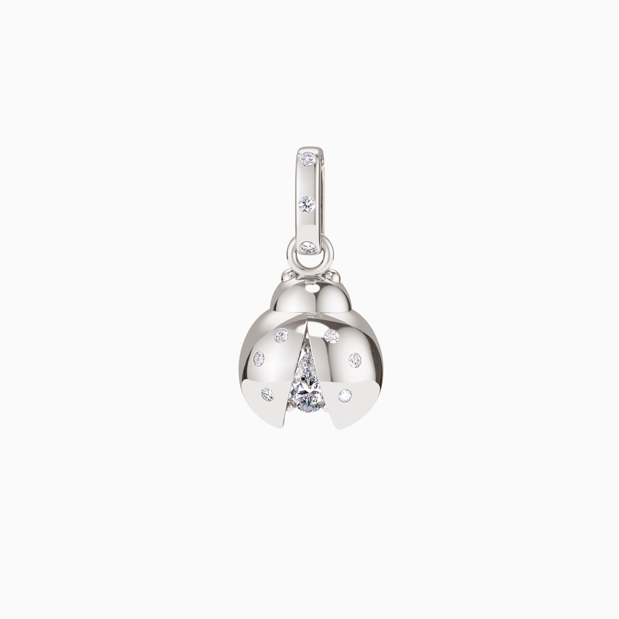 Mini Ladybug Luck Charm Pendant - vanimy