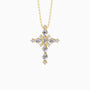Byzantine Cross Amulet Pendant Necklace - vanimy