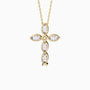 Sacred Jesus Fish Cross Pendant Necklace - vanimy