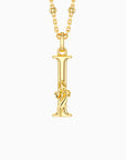 Blossom Letter A-Z Pendant Necklace