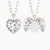 Personalized Stellar Love Heart Pendant Necklace - vanimy