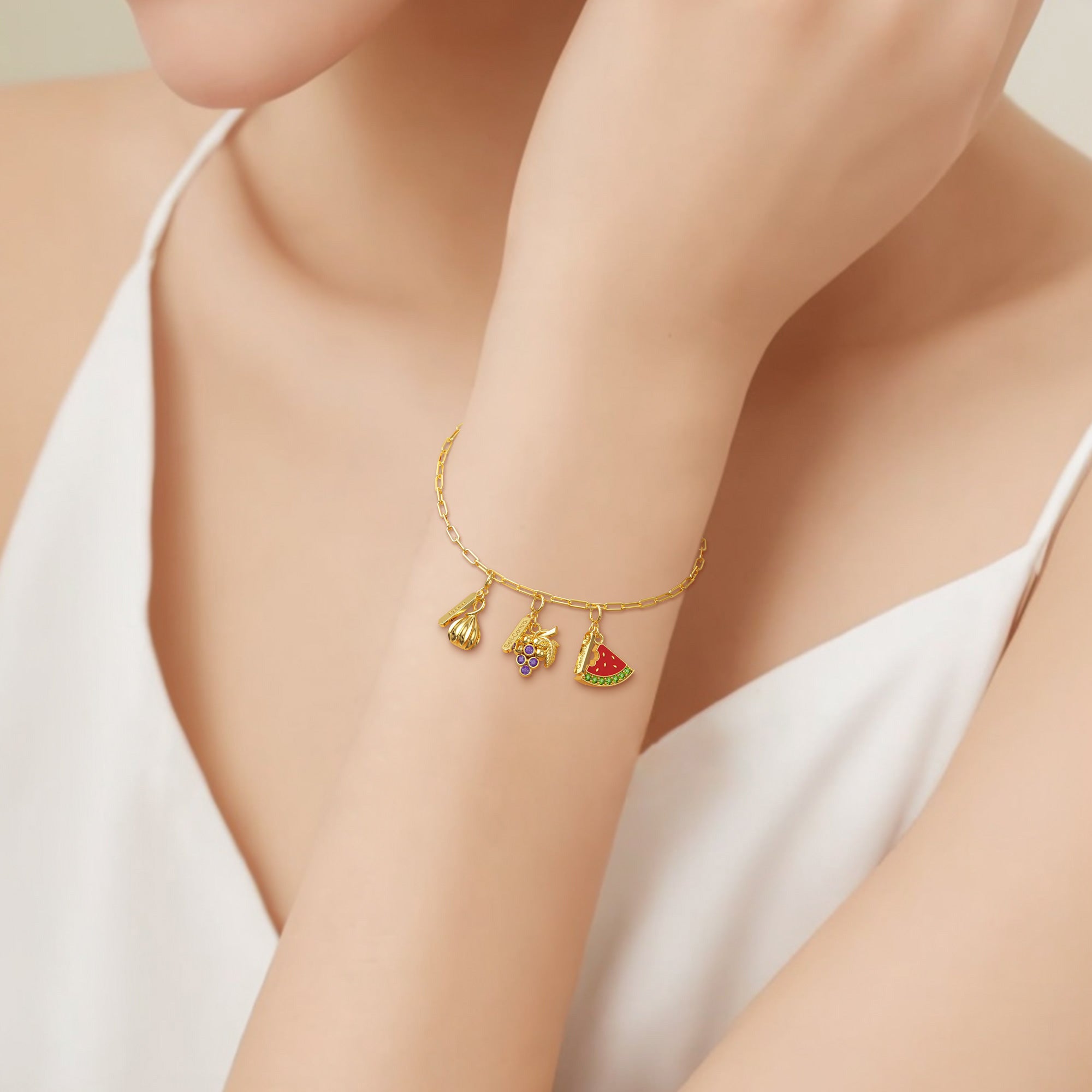 Fruits of The Spirit Peace Fig Charm