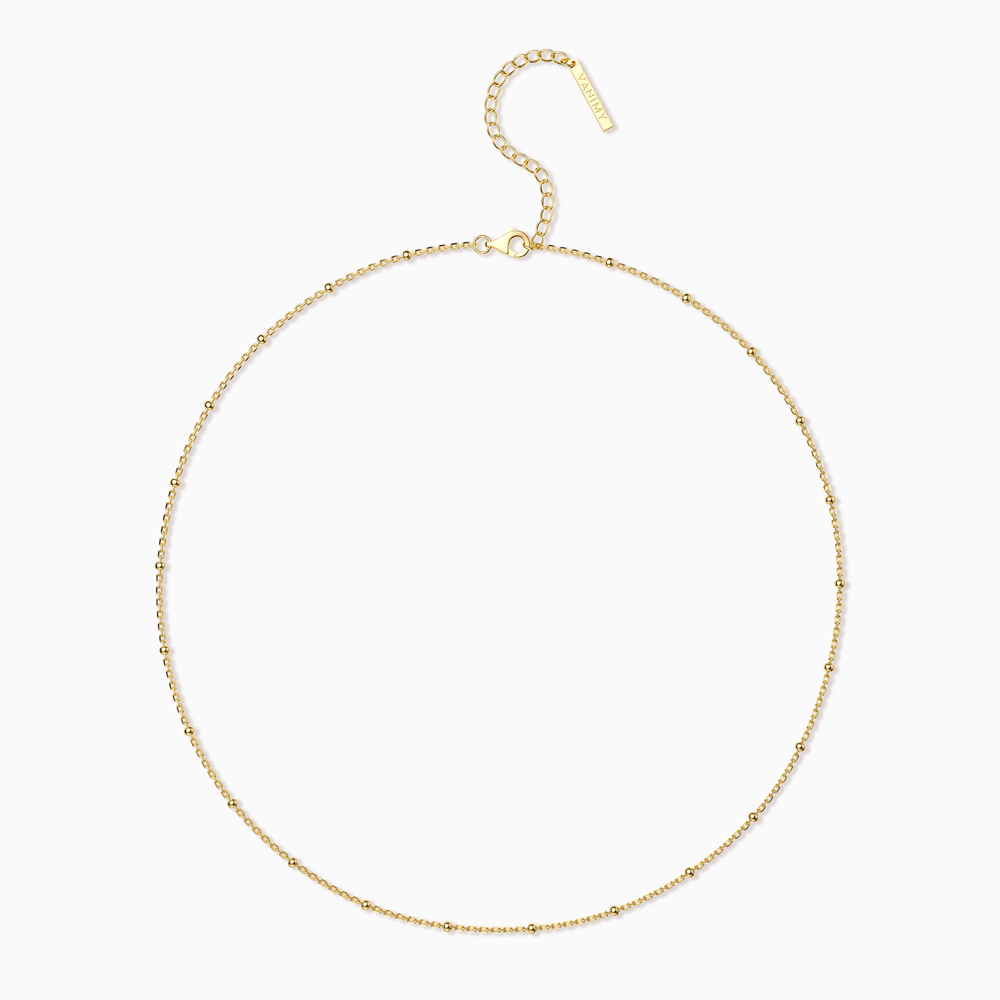 Bead Chain Necklace - vanimy