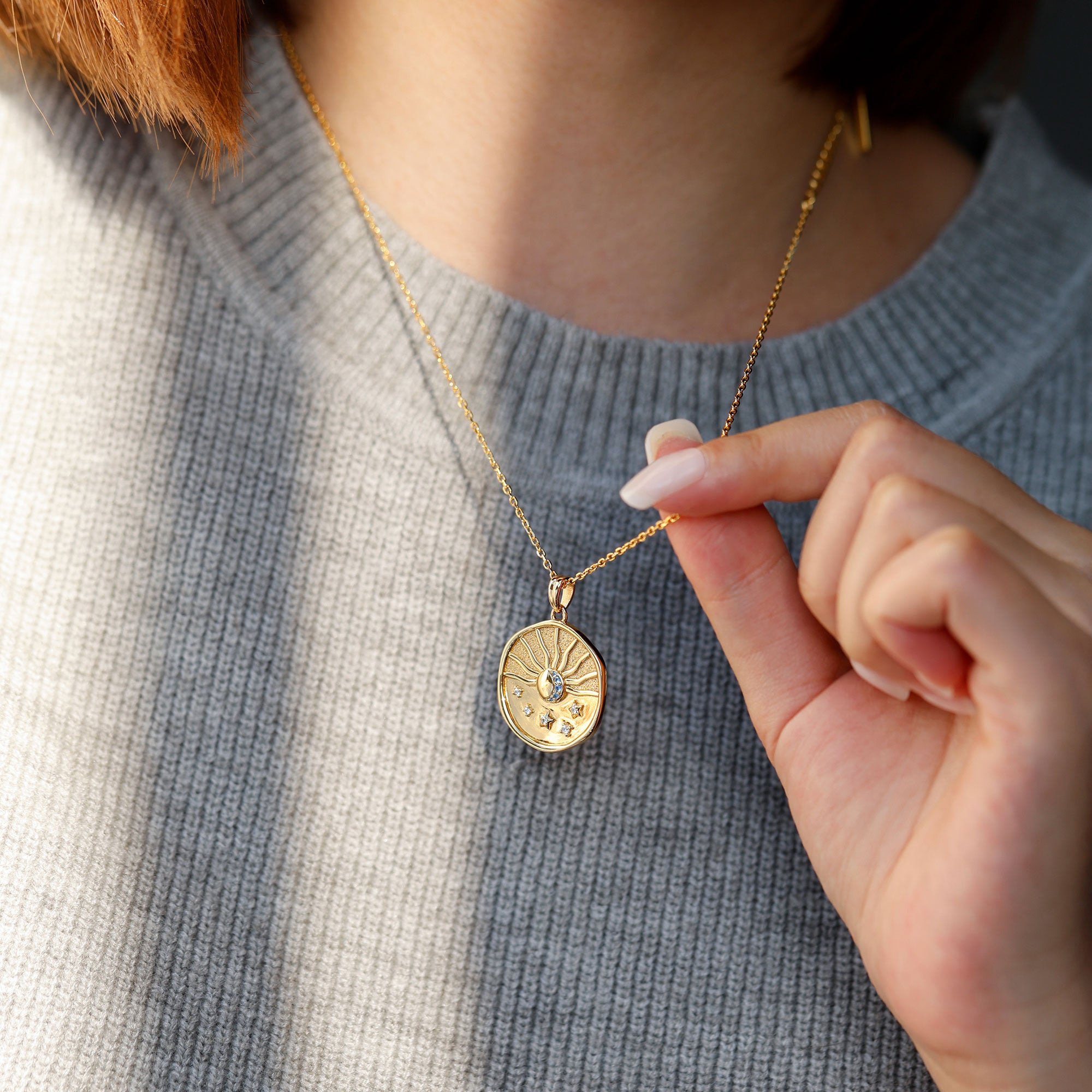 Promised Land Celestial Harmony Pendant Necklace