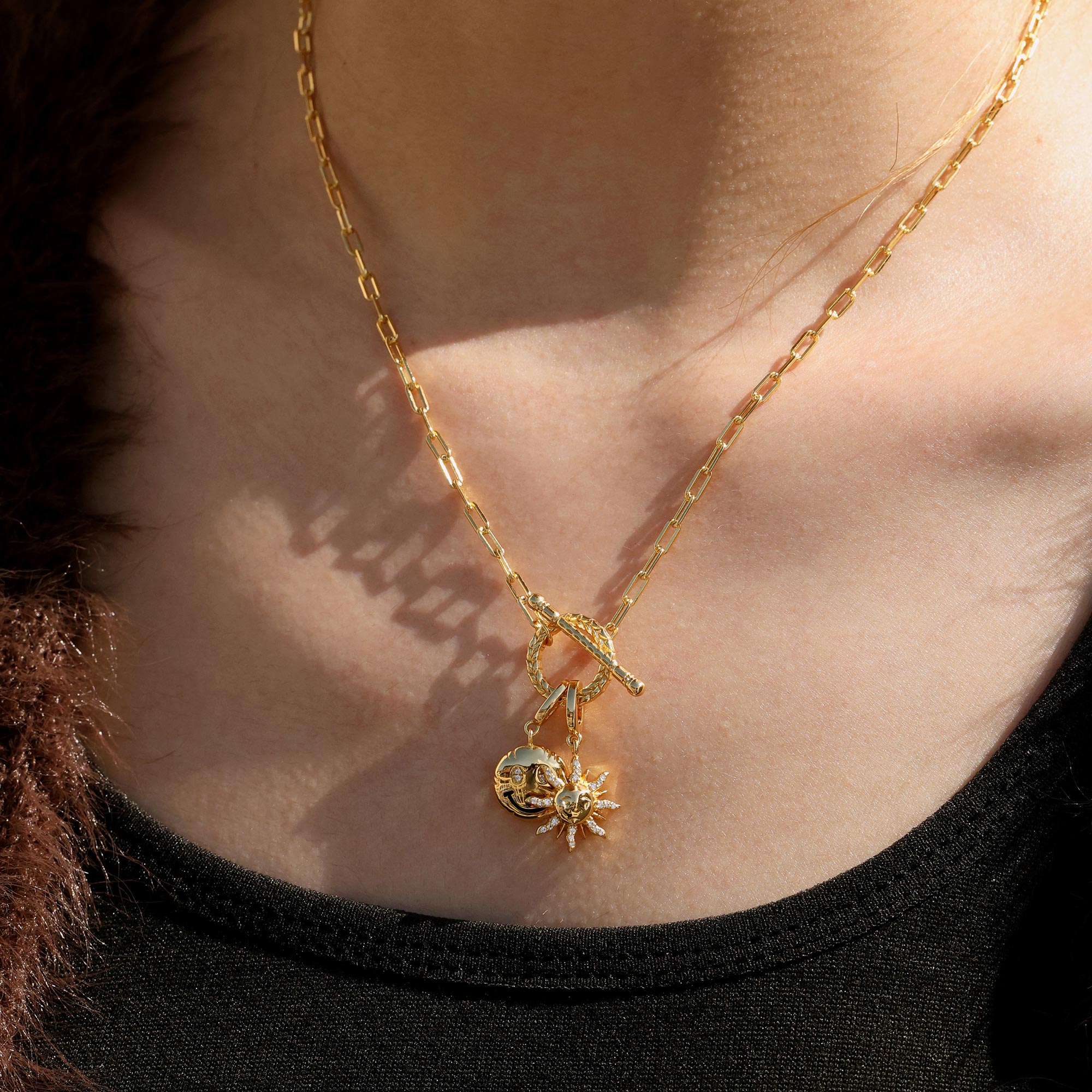 Manna Charm Builder Büroklammer Kette Knebelkette