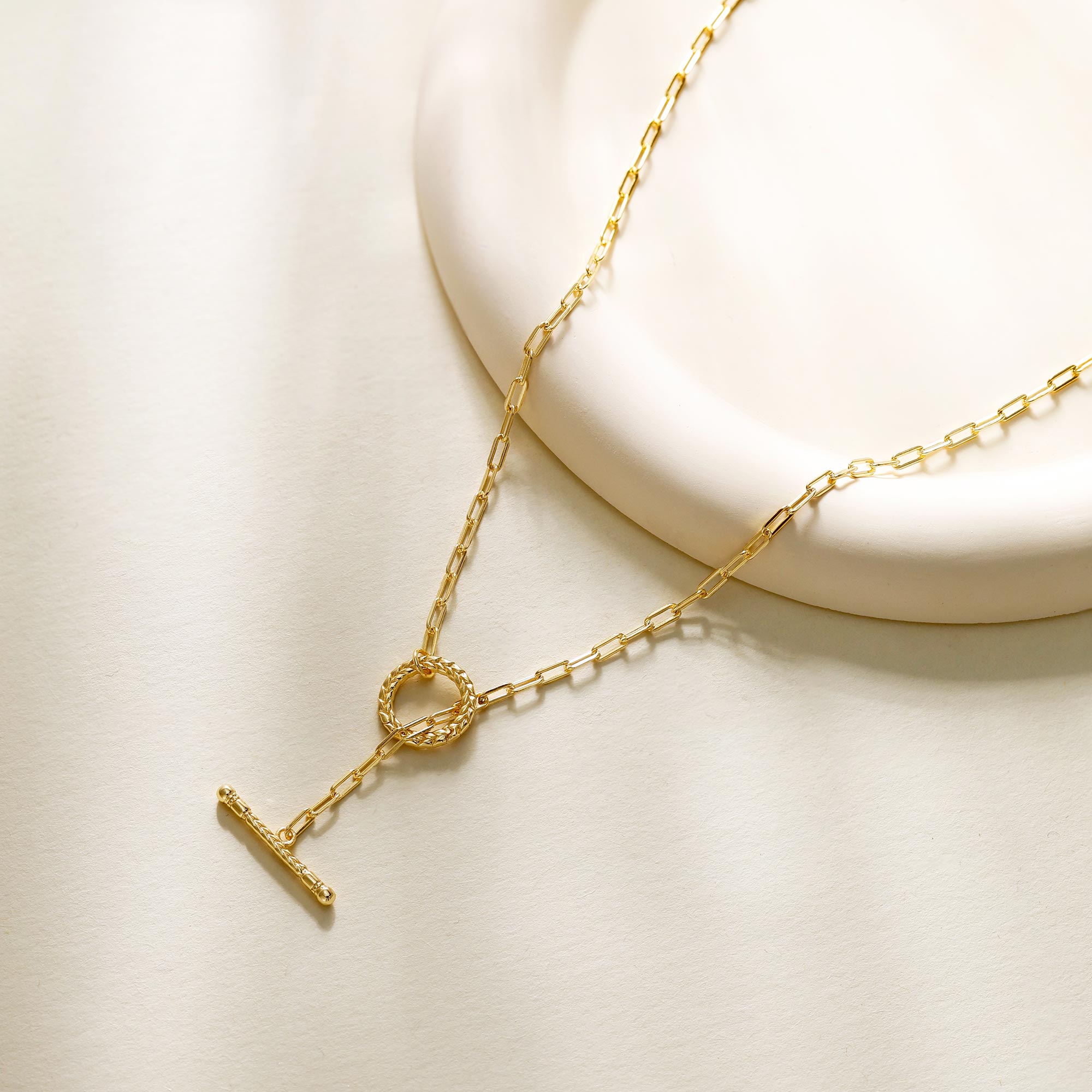 Manna Charm Builder Büroklammer Kette Knebelkette