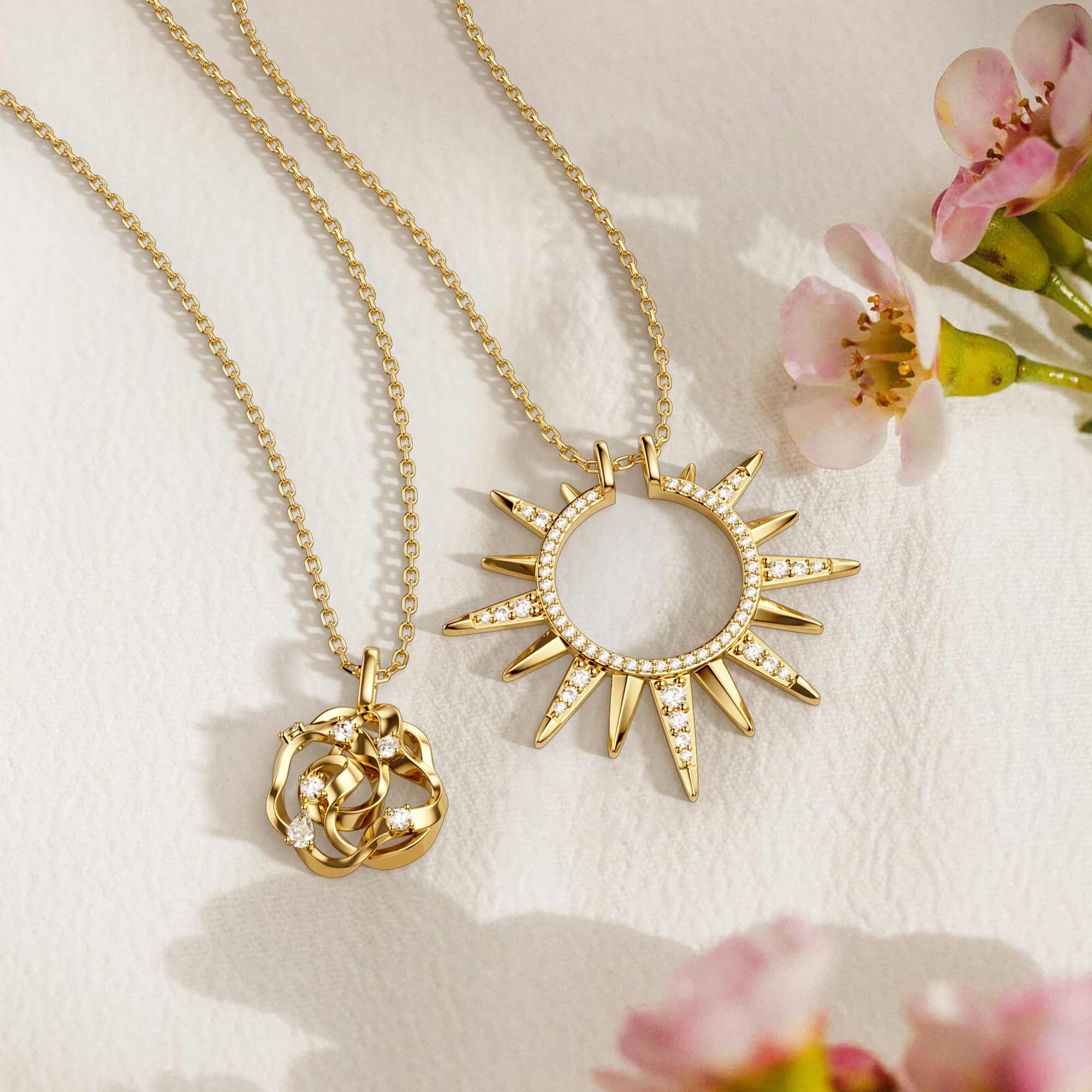 Camellia Compassion Necklace