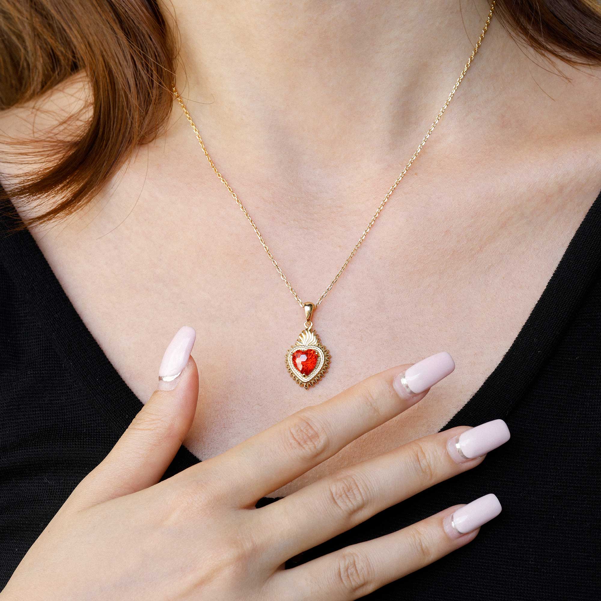 Radiant Heart Necklace