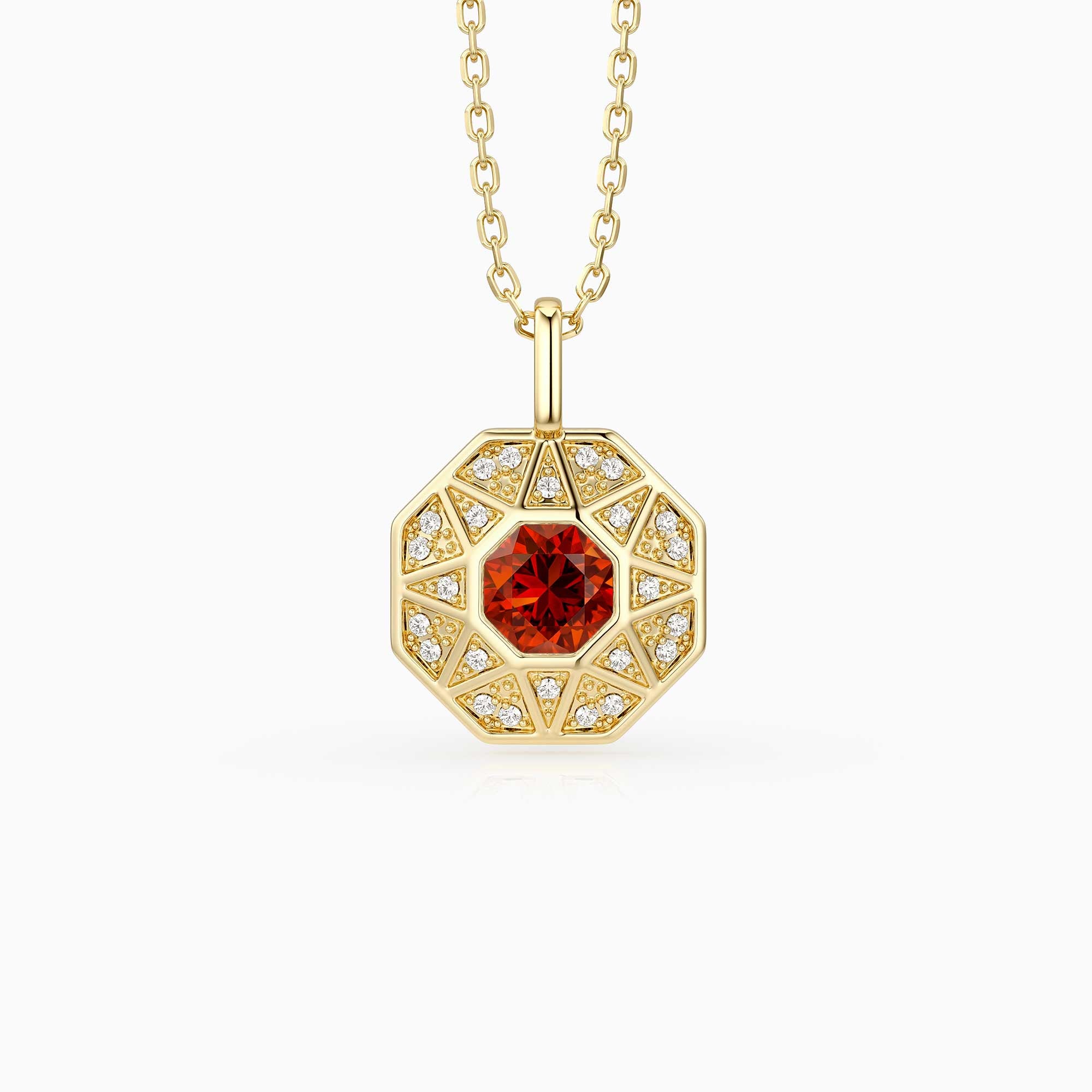 Radiant Light of Truth Octagon Necklace