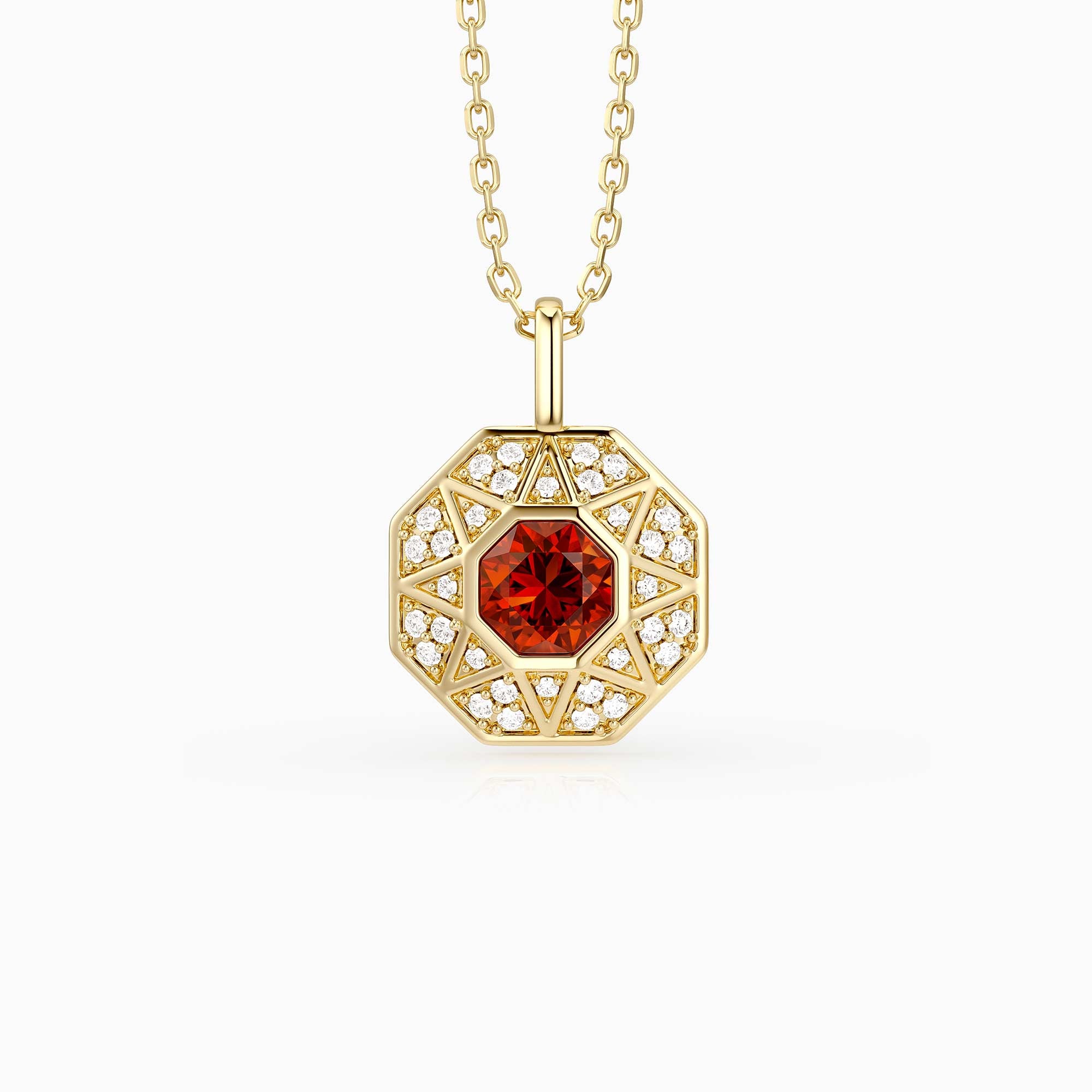 Radiant Light of Truth Octagon Necklace