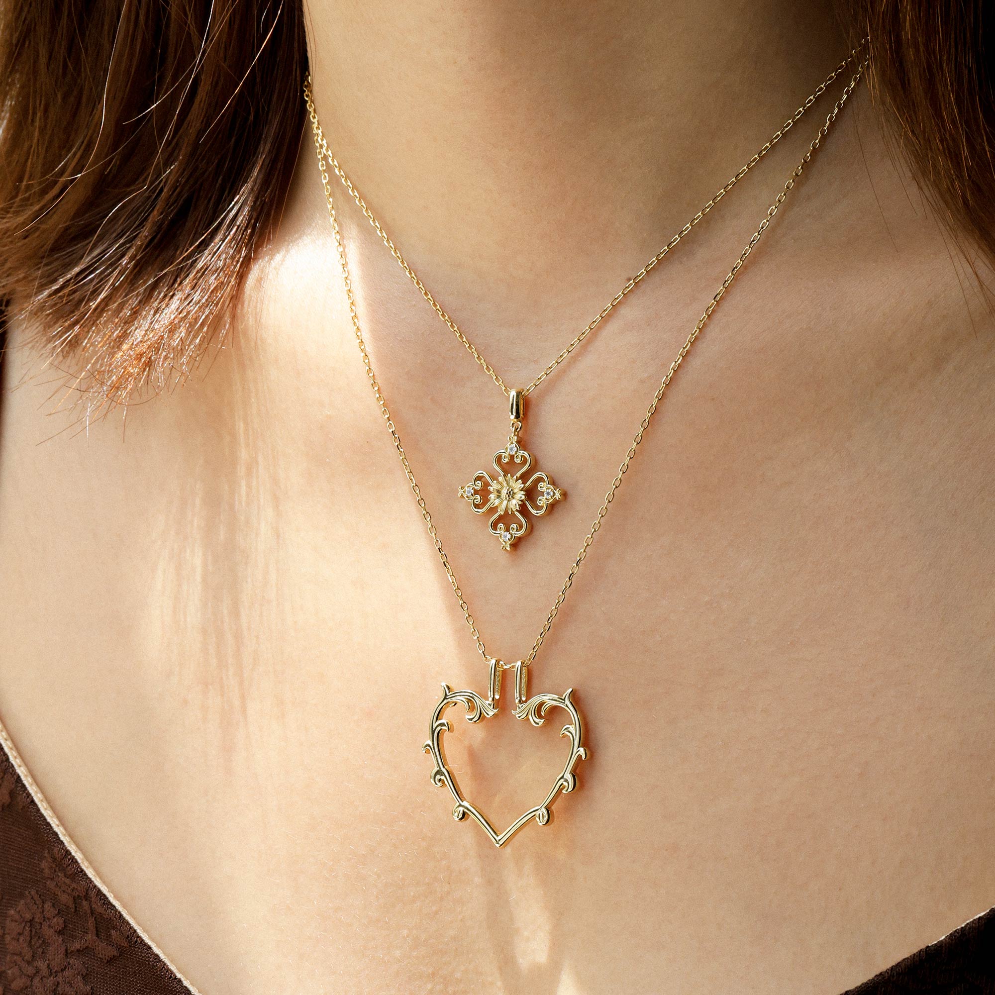 Sacred Bloom Love Birth Flower Necklace