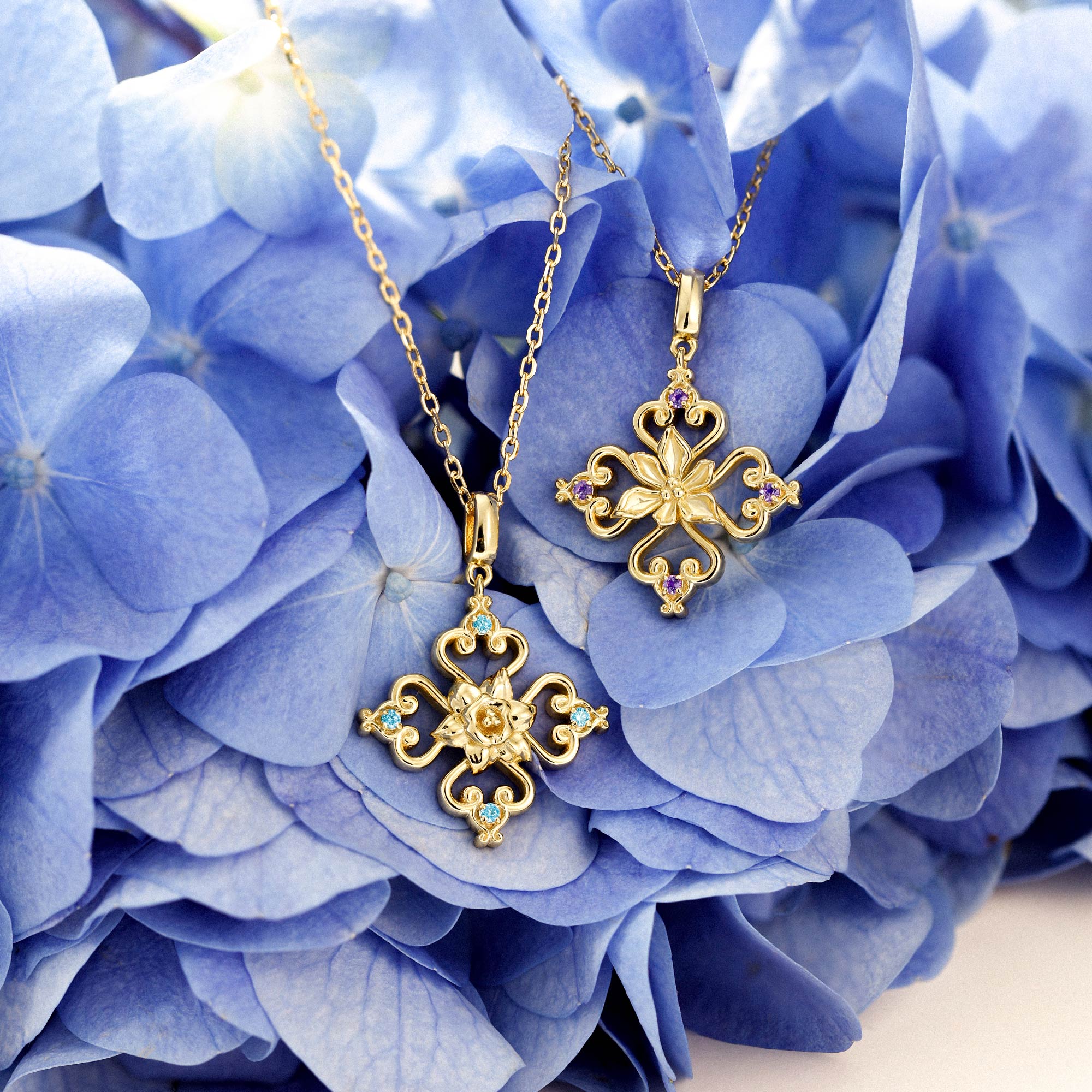 Sacred Bloom Love Birth Flower Necklace