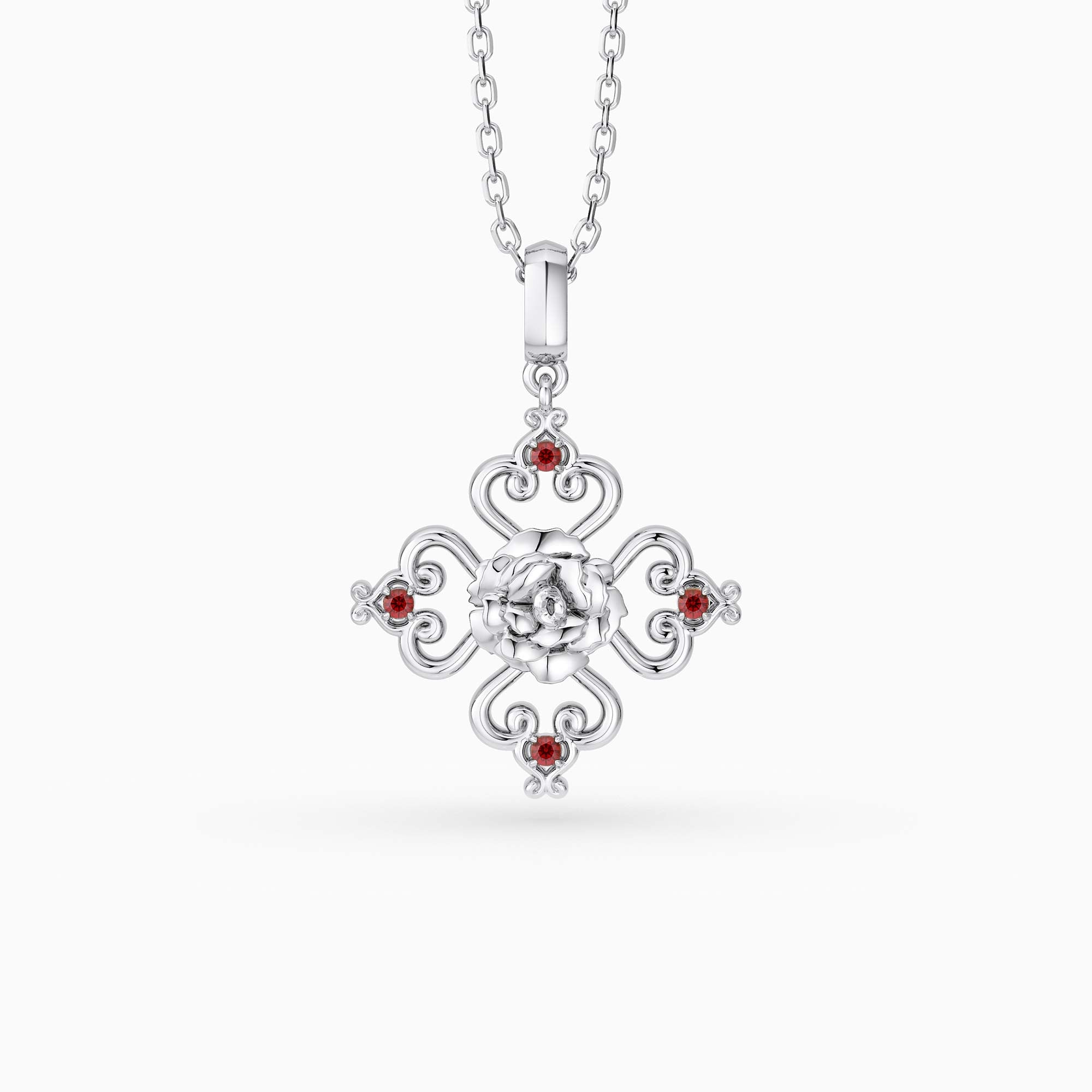Sacred Bloom Carnation Love Birth Flower Necklace