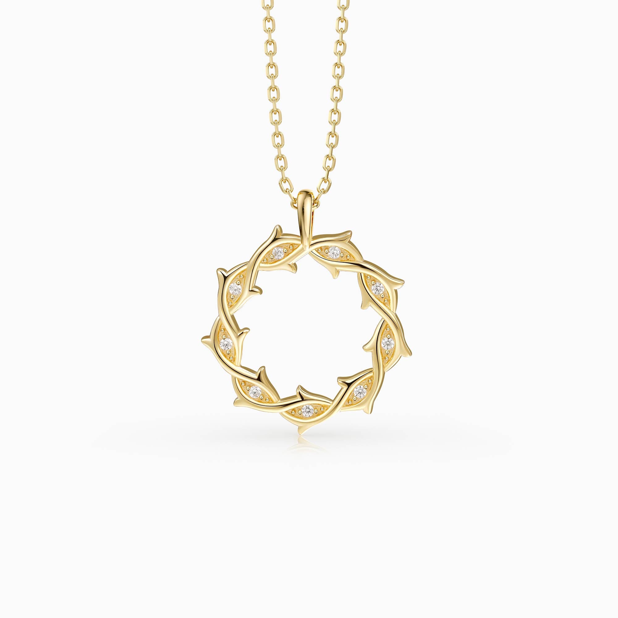 Crown of Thorns Light Necklace