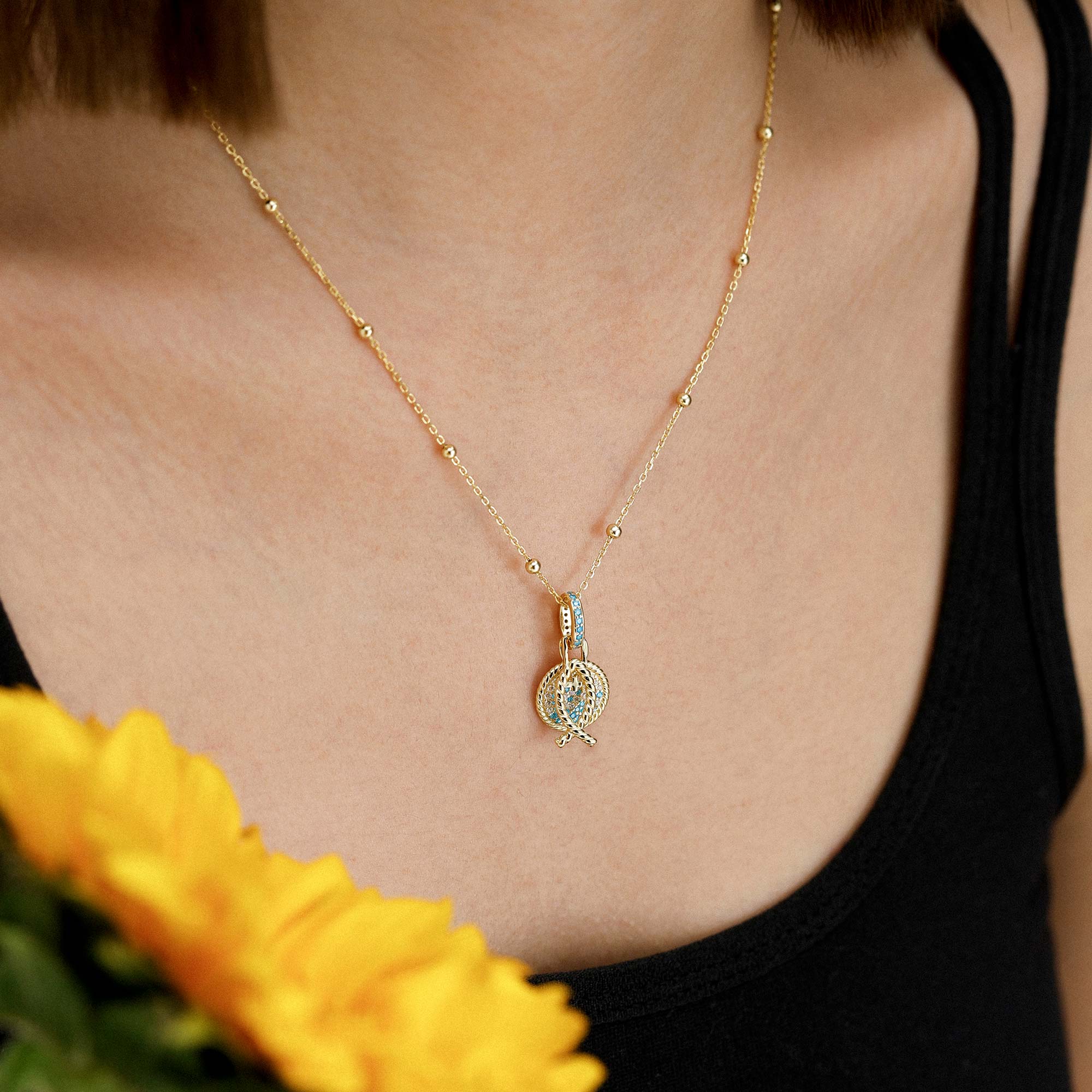 Collier Poisson Jésus Dégradé