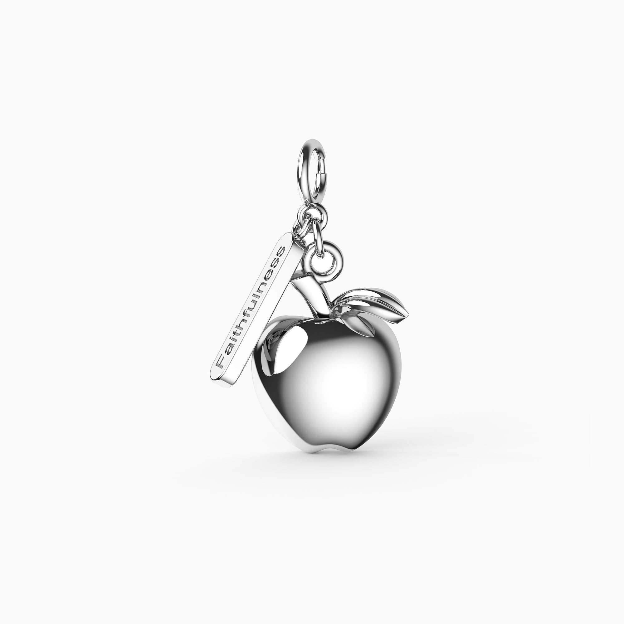 Fruits of Spirit Faithfulness Apple Charm - vanimy