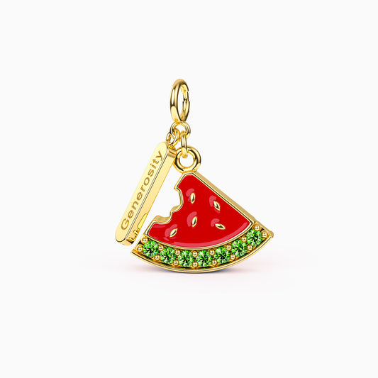 Fruits of Spirit Generosity Watermelon Charm - vanimy